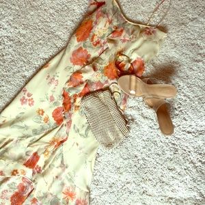 Beautiful silk floral sundress